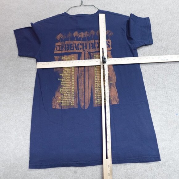 The Beach Boys Schirt Small Blue Concert Tour Double Sided - Picture 4 of 6